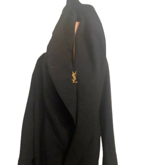 Norma Kamali Shawl Collar Vintage Coat Timeless & RARE! 80% Wool *Szd.(L)*FitOS - Picture 2 of 12